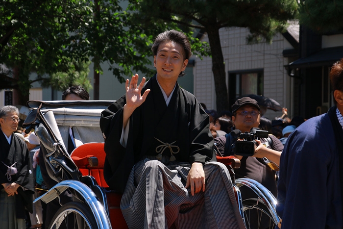 中村勘九郎丈・七之助丈のお練り（中村公園・豊国神社）11