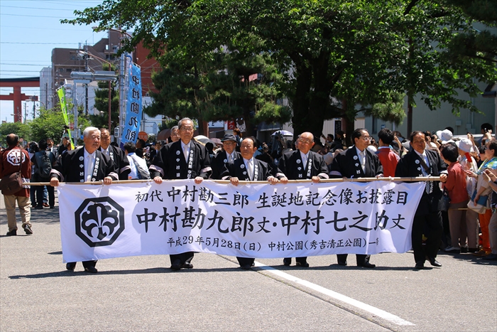 中村勘九郎丈・七之助丈のお練り（中村公園・豊国神社）03